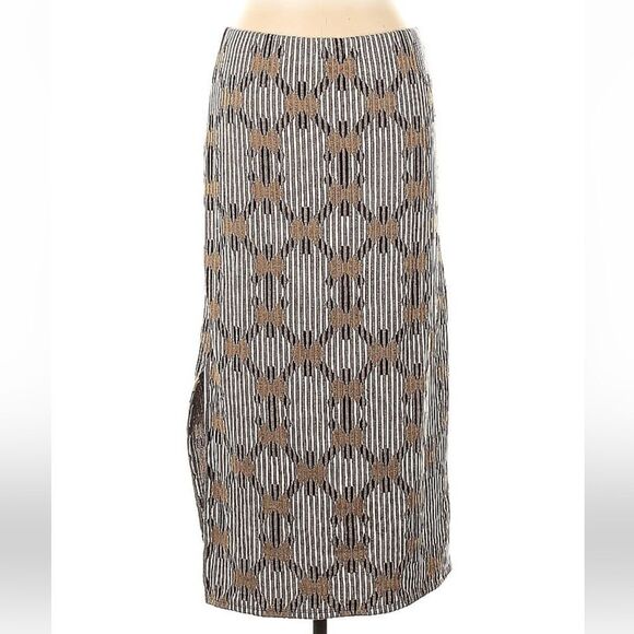 By Anthropologie jacquard knit skirt & top set - Picture 5 of 7